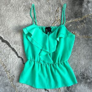 Turquoise Tank Blouse